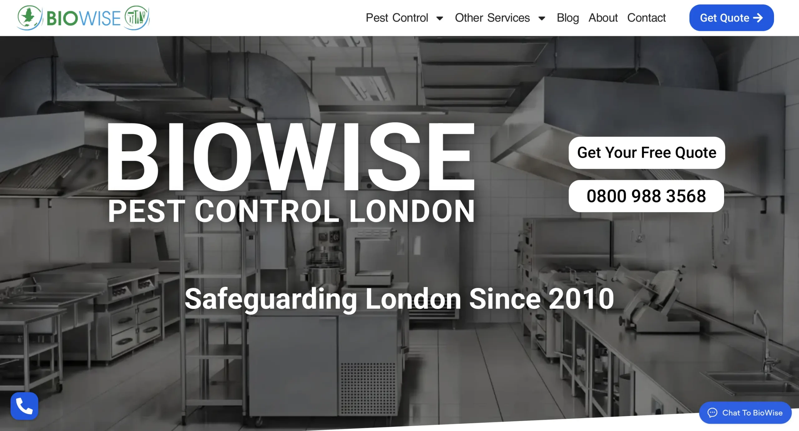 Biowise Pest Control Maintenance Services